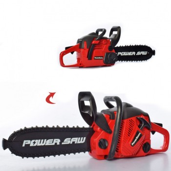 Игрушечная бензопила M 5501-3-4 с подвижной лентой (Красный)