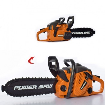 Игрушечная бензопила M 5501-3-4 с подвижной лентой (Оранжевый)