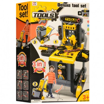 Игрушечный набор инструментов 008-928 со столом