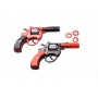 Игрушечный револьвер с пистонами Golden Gun 118GG