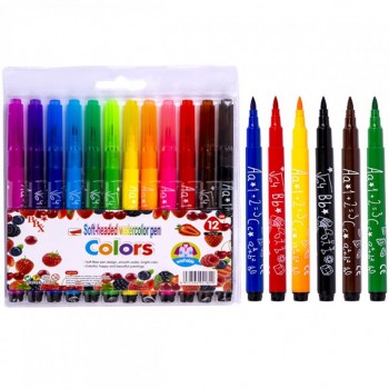 Набор фломастеров 12 цветов 