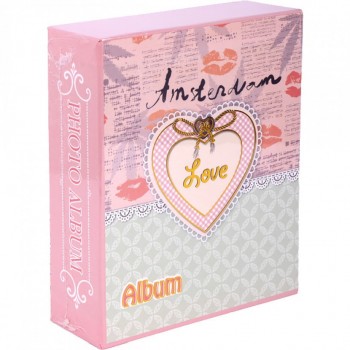 Фотоальбом А6 40 фотографий 10х15см 9149/6846/4-215 (Светло-Розовый)