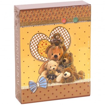 Фотоальбом А6 6831 40 фотографий 10х15см (Коричневый)