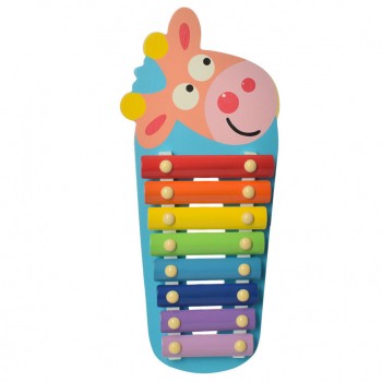 Деревянная игрушка Ксилофон WW-189 (Коровка)