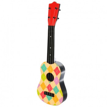 Детская Гитара 2508D в чехле 57 см (Разноцветные ромбы)