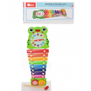 Деревянная игрушка Ксилофон MD 2170 (Лягушка)