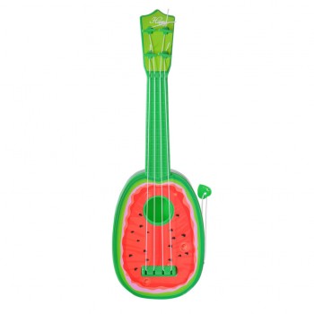 Игрушечная гитара Фрукты Bambi 8195-4 пластиковая (Арбуз)