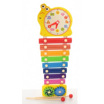 Деревянная игрушка Ксилофон MD 2170 (Улитка)