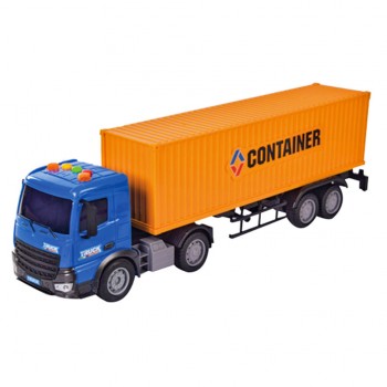 Машинка металлическая Трейлер 