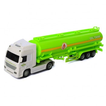 Детская машинка Цистерна Limo Toy AS-2165 со звуком и светом (Белый)