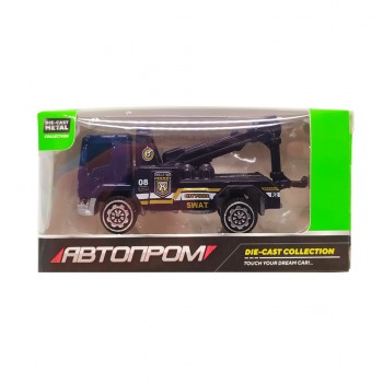 Детская металлическая машинка АвтоПром 7629 масштаб 1:64   (Эвакуатор)