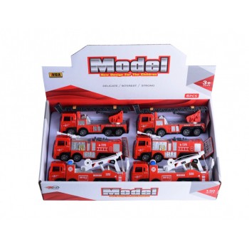Игрушечная модель пожарной машинки 83025P, 3 вида