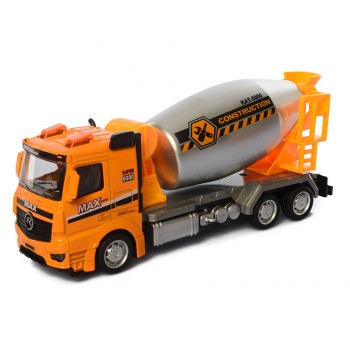 Детская машинка Строительная техника Автосвіт AS-2121 масштаб 1:43 (Бетономешалка)