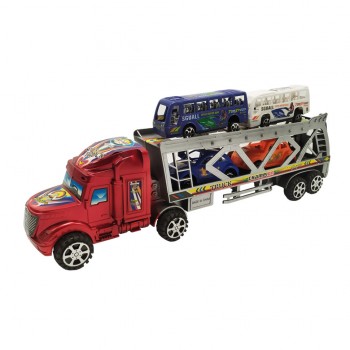 Детский игровой набор Трейлер Bambi 2281, 37,5 см (Красный)