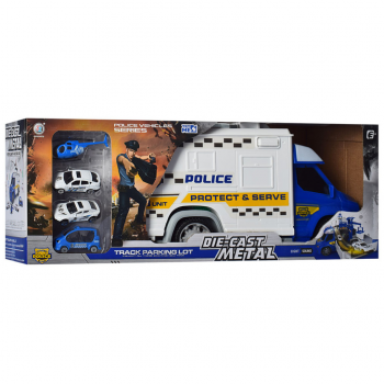 Набор транспорта Полиция 95577-2 со звуковыми и световыми эффектами (Полиция)
