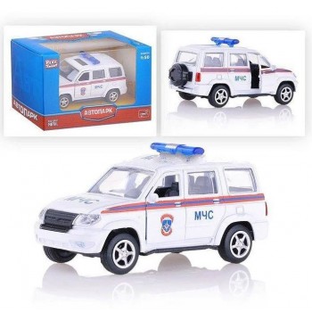 RUS Модель джип PLAY SMART 6403A Автопарк МЧС