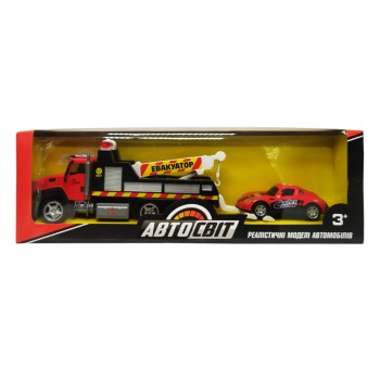 Детская машинка Эвакуатор Limo Toy AS-2746 инерционный (Красный)