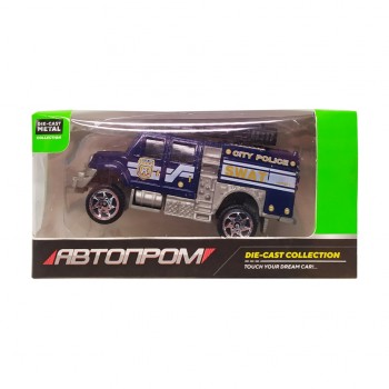 Детская металлическая машинка АвтоПром 7629 масштаб 1:64   (S.W.A.T. с водомётом)