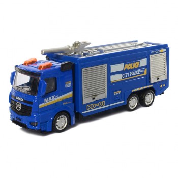 Детская машинка Полиция Автосвіт AS-2123 масштаб 1:43 (Пожарная машина)