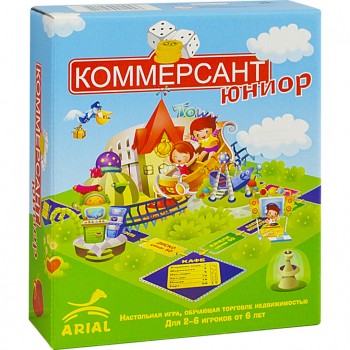 Настольная игра Arial Коммерсант-юниор 911043
