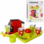 Ігровий набір кавоварка XG1-2, піднос, чашки, ложки, 22 см