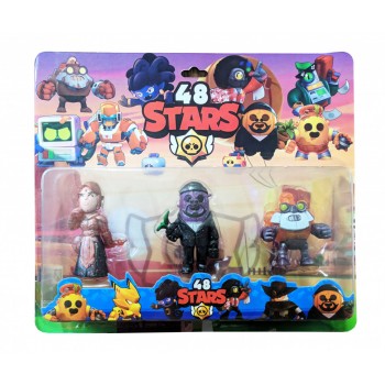 Набор герои Brawl Stars LDY1242 48 Сезон ( LDY1242-5 48 СЕЗОН)