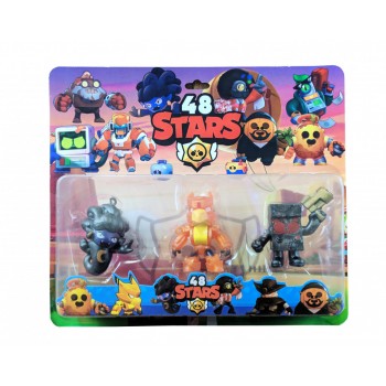 Набор герои Brawl Stars LDY1242 48 Сезон ( LDY1242-2 48 СЕЗОН)