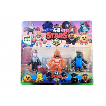 Набор герои Brawl Stars LDY1242 48 Сезон ( LDY1242-1 48 СЕЗОН)