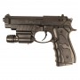 G052BL Страйкбольный пистолет Galaxy Beretta 92 с лазерным прицелом пластиковый