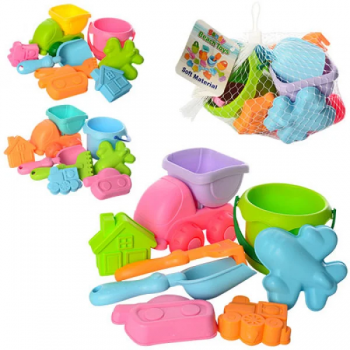 Детский игровой набор для песочницы 858-5 с машинкой