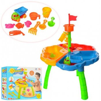 Столик-песочница 726-27 с машинкой