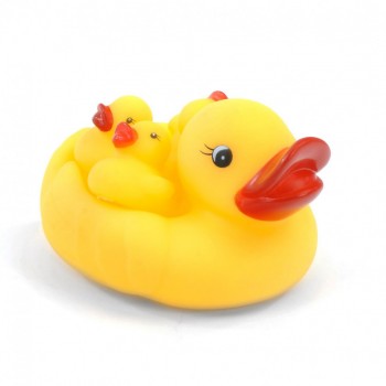 Игрушка для ванной ZT8891 Уточка, пищалка (Уточка)