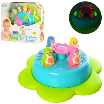 Музыкальная игрушка для ванной, с подсветкой 