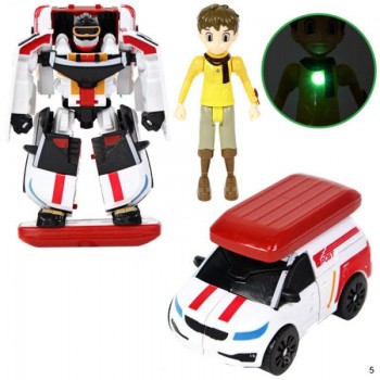 Тобот-трансформер Tobot Q 1916  с фигуркой (Q 1916-7)
