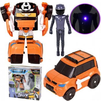 Игрушечный робот-Трансформер  Bikerbot Apache Q1904, 8 видов ( Q1904-10 Bikerbot Suv)