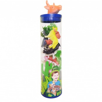 Набор пластиковых Животных 003-1-12 Круглый Бокс (Корова)