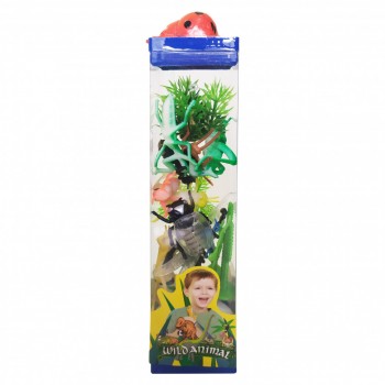 Набір пластикових тварин 004-1-12 квадратний Бокс (Сонечко)