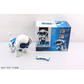 Інтерактивна робот-собака 961P на батарейках (синя)