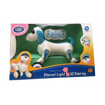 Интерактивная собака на радиоуправлении JT397 с сенсором ( JT397(Blue) Синий)