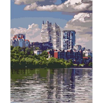 Картина по номерам. Городской пейзаж 
