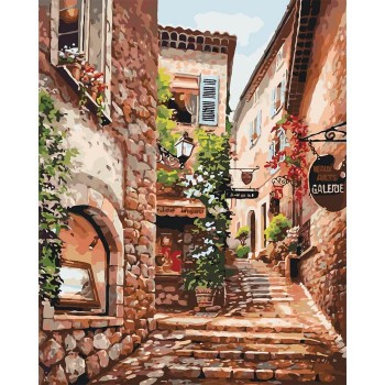 Картина по номерам. Городской пейзаж  