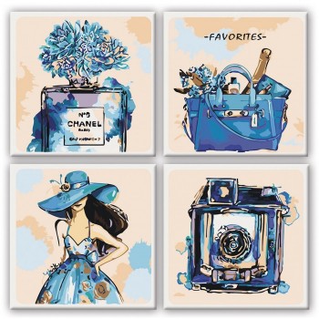 Набор для росписи по номерам. Полиптих 