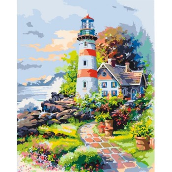 Картина по номерам. Морской пейзаж 