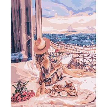 Картина за номерами. Люди 