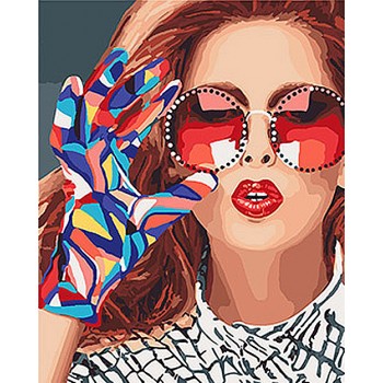 Картина по номерам. Люди 