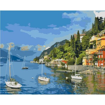 Картина по номерам. Городской пейзаж 