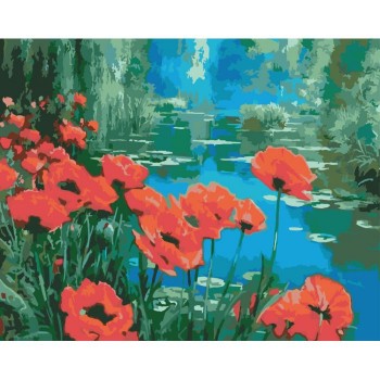 Картина по номерам. Букеты 