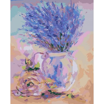 Картина по номерам. Букеты 