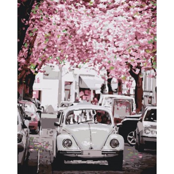 Картина по номерам. Городской пейзаж 