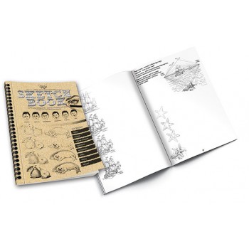 Комплект креативного творчества SKETCH BOOK укр. 6628DT